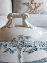 Soupière Terre de Fer modèle Gien Marie-Antoinette 